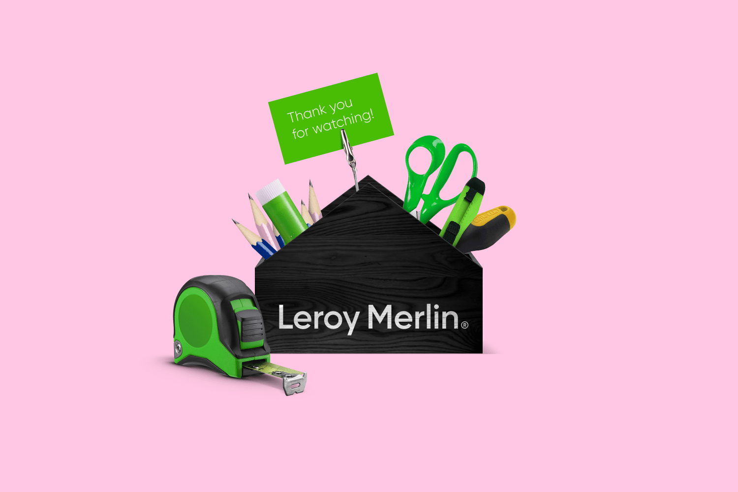 Green Triangle Leroy Logo - Leroy Merlin on Behance
