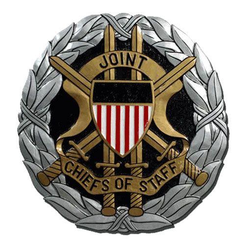 The Joint Staff Logo - Joint Chiefs of Staff (JCS) wooden emblem plaques & podium logo seals