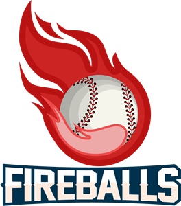 Softball Logo - Flame with softball Logo Vector (.EPS) Free Download