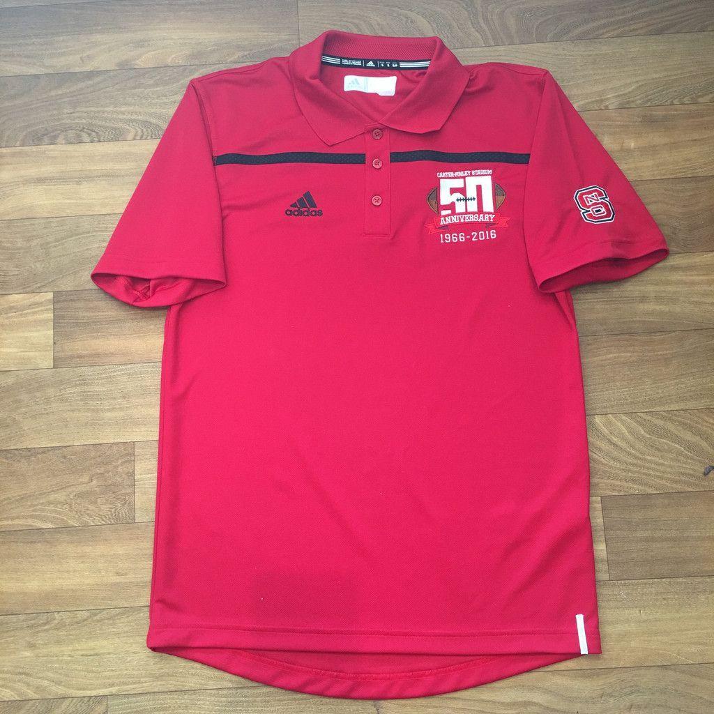Red Carter Logo - NC State Wolfpack Red Carter Finley 50th Anniversary Polo. Carter