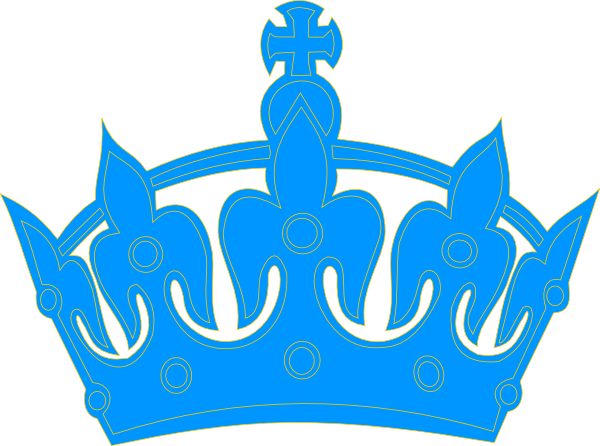 Light Blue Crown Logo - Pink And Blue Crown Clipart