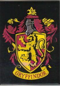 Harry Potter Gryffindor Logo - Harry Potter House of Gryffindor Logo Crest Refrigerator Magnet NEW ...