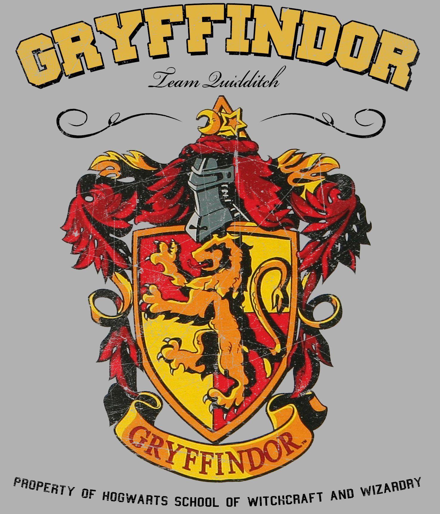 Harry Potter Gryffindor Logo - Camiseta Harry Potter. Gryffindor logo. Potter Head. Harry Potter