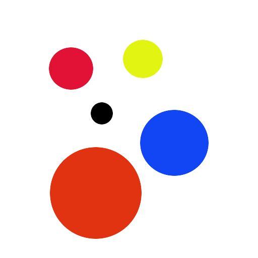 Red-Orange and Blue Circle Logo - Detect red circles in an image using OpenCV