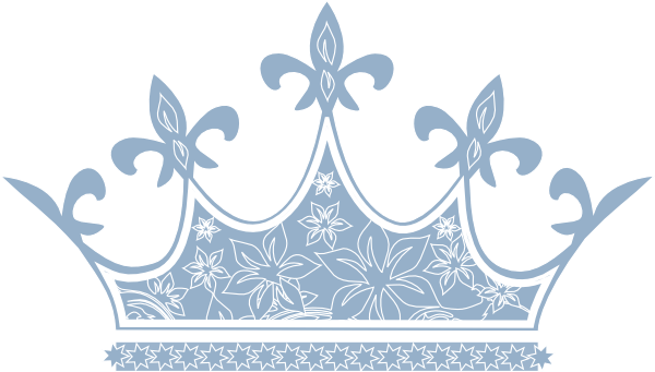 Light Blue Crown Logo - Baby crown png » PNG Image