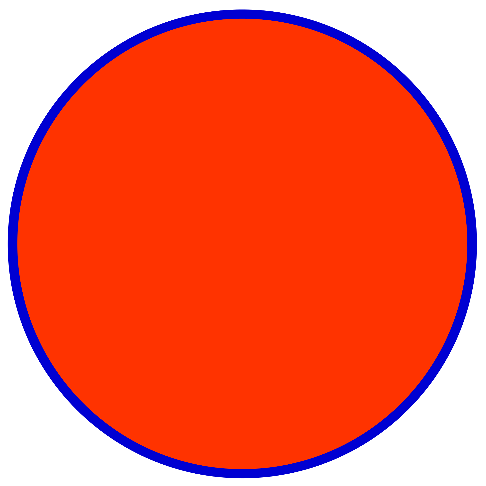 Red-Orange and Blue Circle Logo - Red blue circle.svg