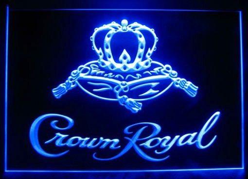 Light Blue Crown Logo - Crown Royal Derby Logo Neon Light Sign [Crown Royal Derby Logo Neon ...
