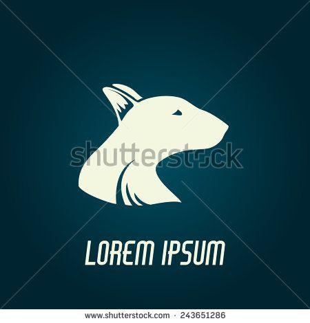 Polar Dog Logo - Dog logo concept - vector template | My Shutterstock Portfolio ...