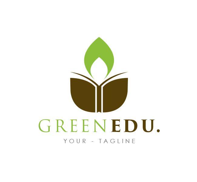 Education Logo - Green Education Logo & Business Card Template - The Design Love