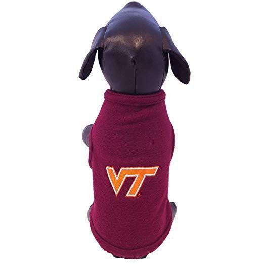 Polar Dog Logo - Amazon.com: NCAA Virginia Tech Hokies Polar Fleece Dog Sweatshirt ...