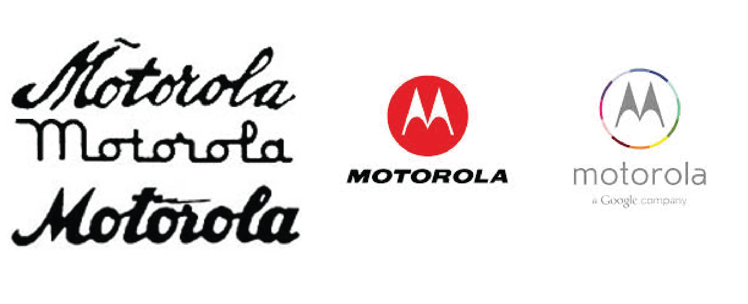First Motorola Logo - A Look Back at Some Mobile Industry Logos - Top Mobile Trends
