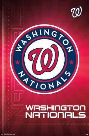 Washington Nationals Logo - Washington Nationals- Logo 2016 Poster at AllPosters.com