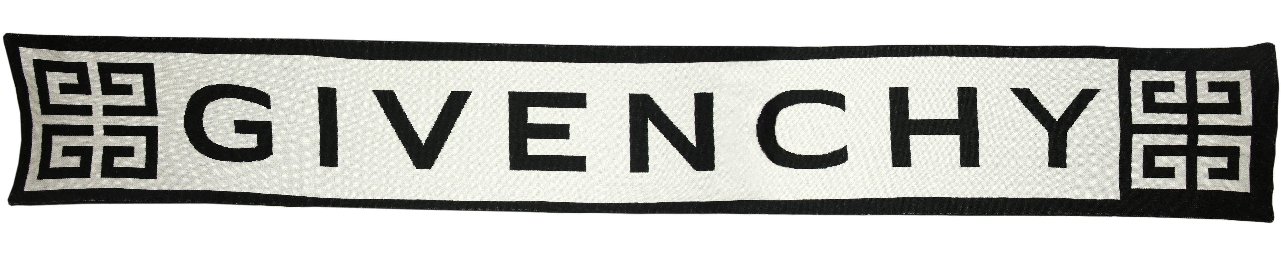 Givency Logo - Givenchy Logo 4G Knit Scarf