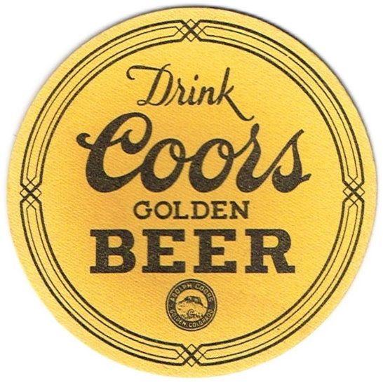 Adolph Coors Company Logo - Tavern Trove : Coors Golden Beer