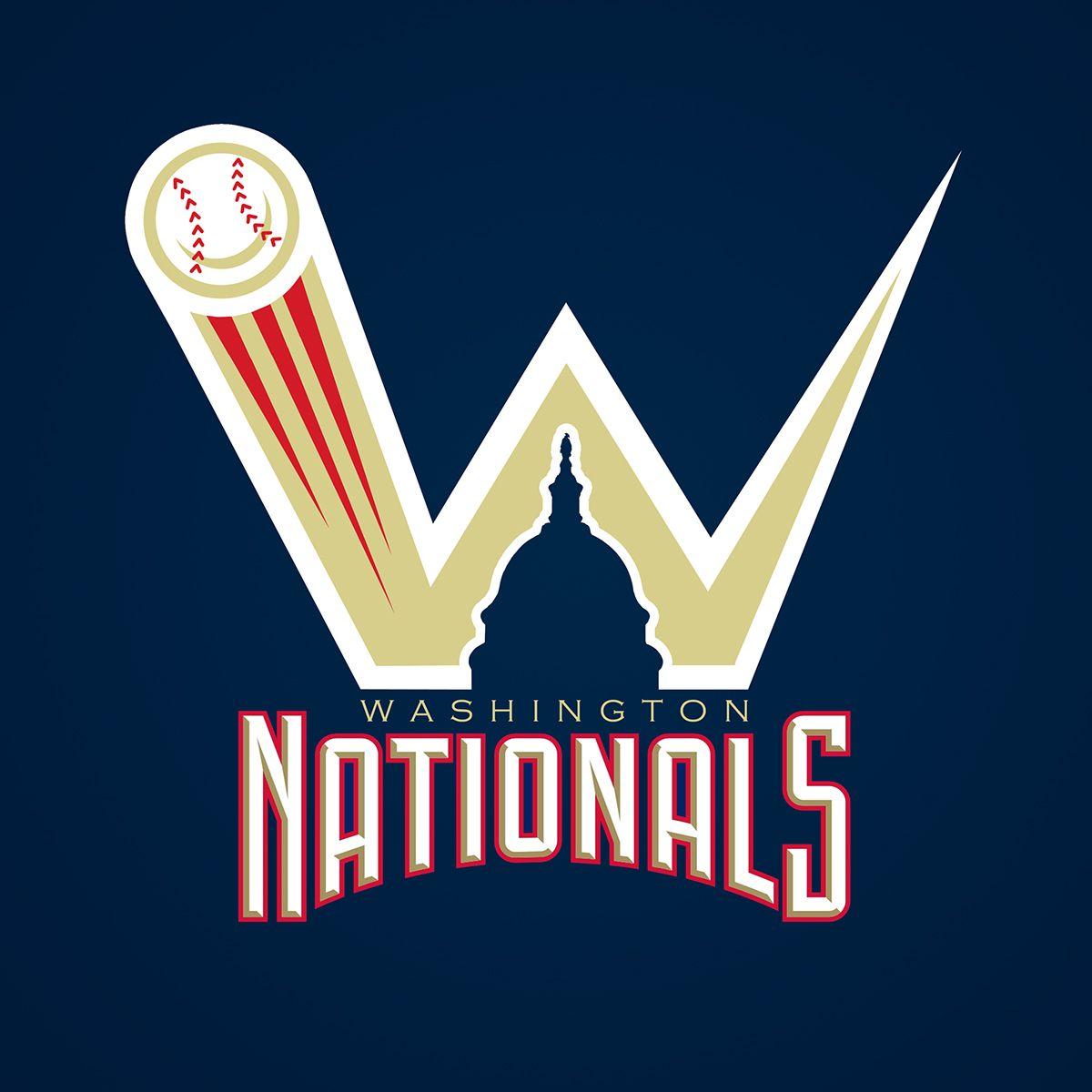 Washington Nationals Logo - Washington Nationals on Behance