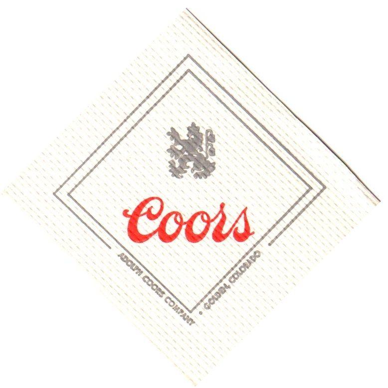 Adolph Coors Company Logo - Tavern Trove : Coors Beer