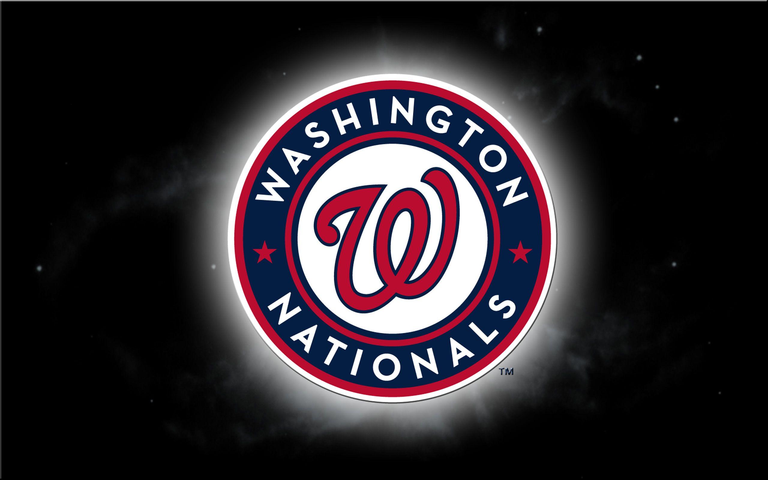 Washington Nationals Logo - MLB Washington Nationals Logo Black wallpaper 2018 in Baseball
