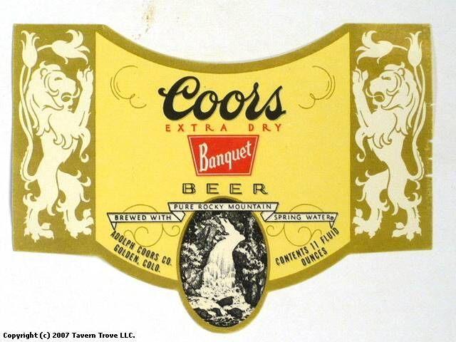 Adolph Coors Company Logo - Image Detail for - Labels Coors Banquet Beer Adolph Coors Company ...