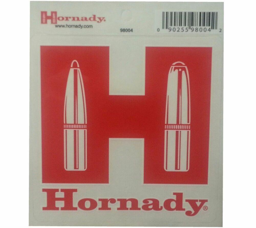 Hornady Logo - Hornady Red H Logo Sticker #98004 90255980042 | eBay