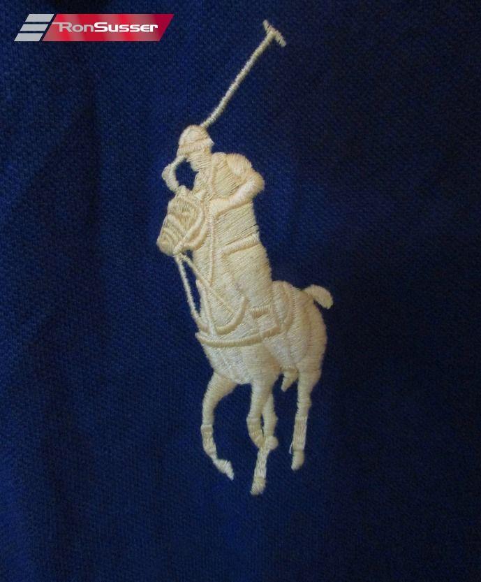 Large Polo Logo - Polo Ralph Lauren #3 Youth Big Horse Logo Polo Shirt Blue/Maroon ...