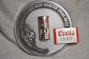 Adolph Coors Company Logo - Vtg Coors Light Beer 14