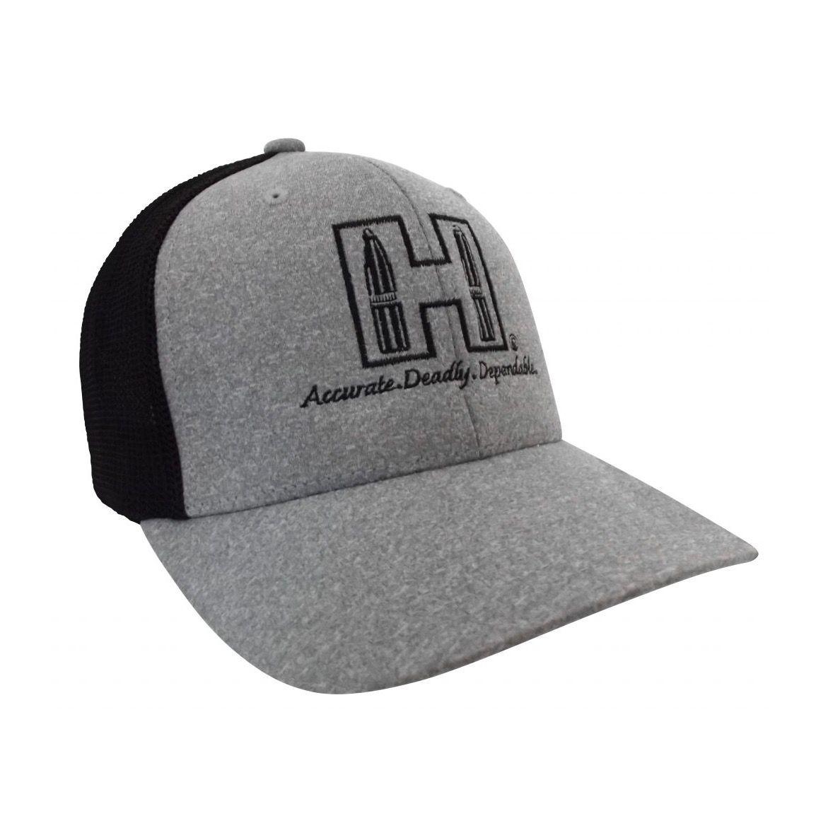 Hornady Logo - Hornady® Logo Mesh-Back Cap - Gray/Black