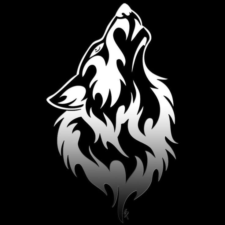 Black and White Wolves Logo - Wolf Logos