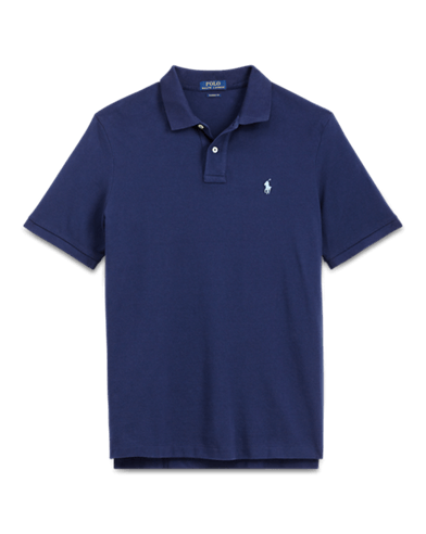 Blue Polo Horse Logo - Men's Polo Shirts - Long & Short Sleeve Polos | Ralph Lauren