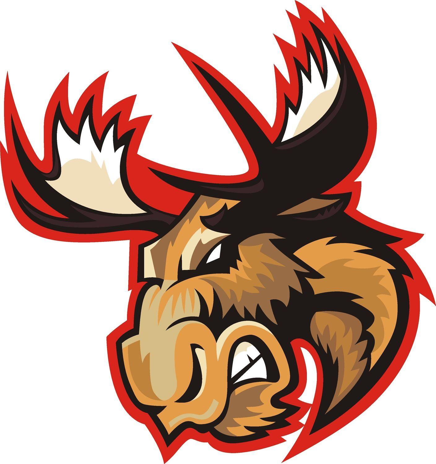 Moose Hockey Logo - Moose Varsity Hockey High School