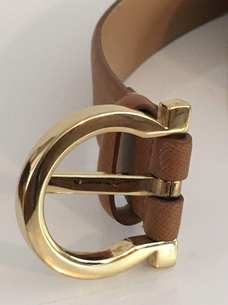 Gold Ferragamo Logo - LogoDix