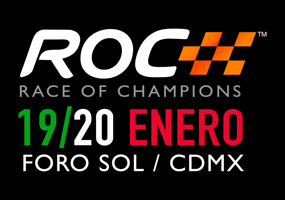 Race Red with White Logo - ROC Logos & Branding | Race Of Champions
