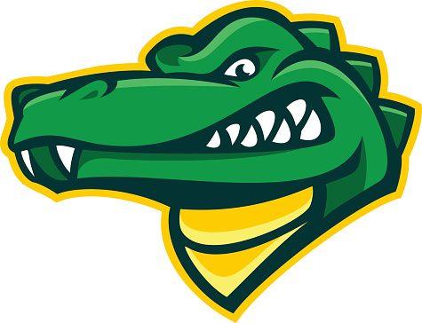 Alligator Head Logo - Free Gator Mascot Clipart, Download Free Clip Art, Free Clip Art