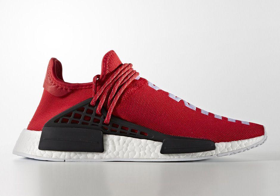 Race Red with White Logo - A Red Colorway Of The Pharrell x adidas NMD Human Race Is Releasing