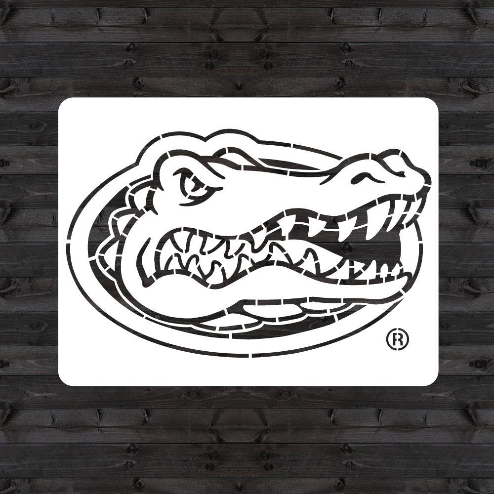 Alligator Head Logo - U Stencil Florida GATOR HEAD Mini Stencil FUOOS 201 Home Depot
