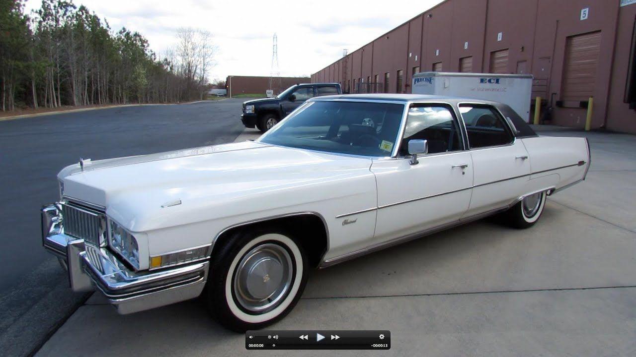 1973 Cadillac Logo - 1973 Cadillac Fleetwood Brougham Start Up, Exhaust, and In Depth ...