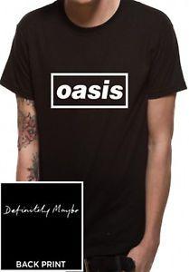 Gallagher Official Logo - Oasis Definitely Maybe Logo T-Shirt Official Design Liam Noel ...