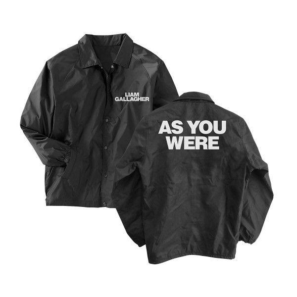 Gallagher Official Logo - As You Were Coach Jacket - Liam Gallagher Official Store