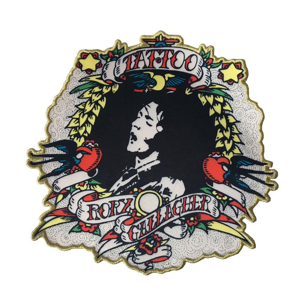 Rory Gallagher Logo - Rory Gallagher | Tattoo sew-on woven patch | Back Patch
