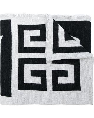 Givenchy Logo - Amazing Savings on Givenchy logo knit scarf