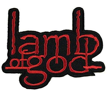 Lamb of God Logo - lamb of god Logo Punk Rock Heavy Metal Music Band Jacket