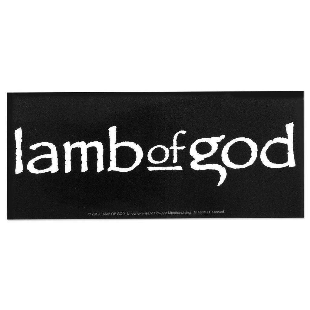 Lamb of God Logo - Lamb Of God Logo Decal