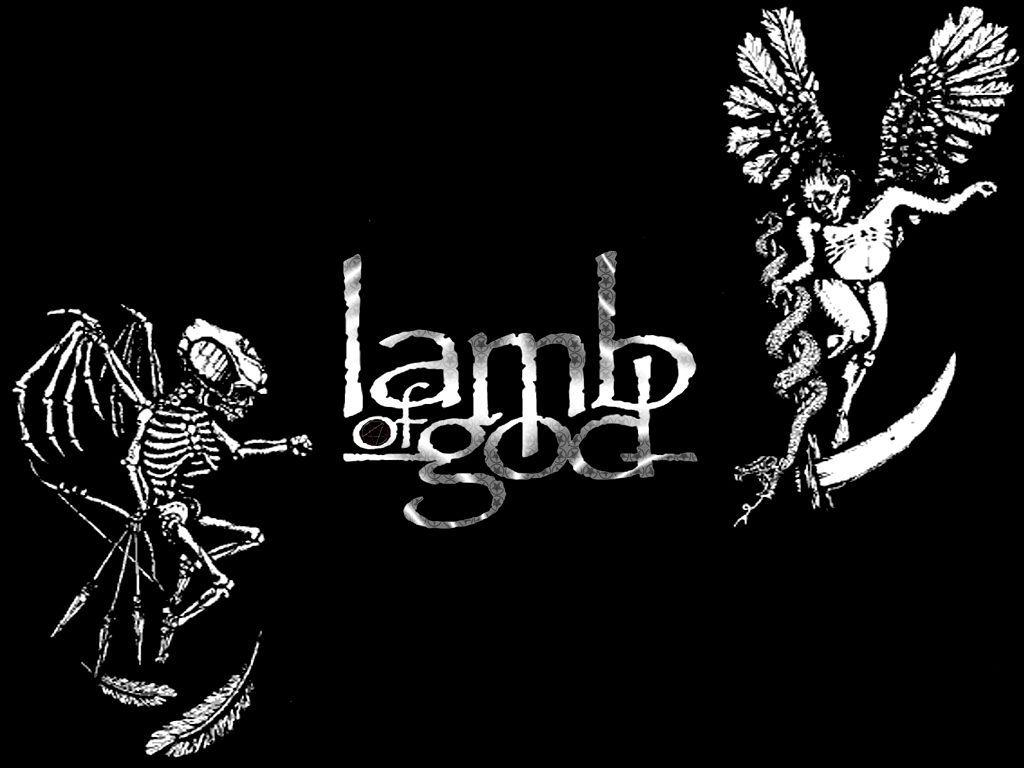 Lamb of God Logo - Lamb of god | My playlist in 2019 | Band wallpapers, God, Lamb