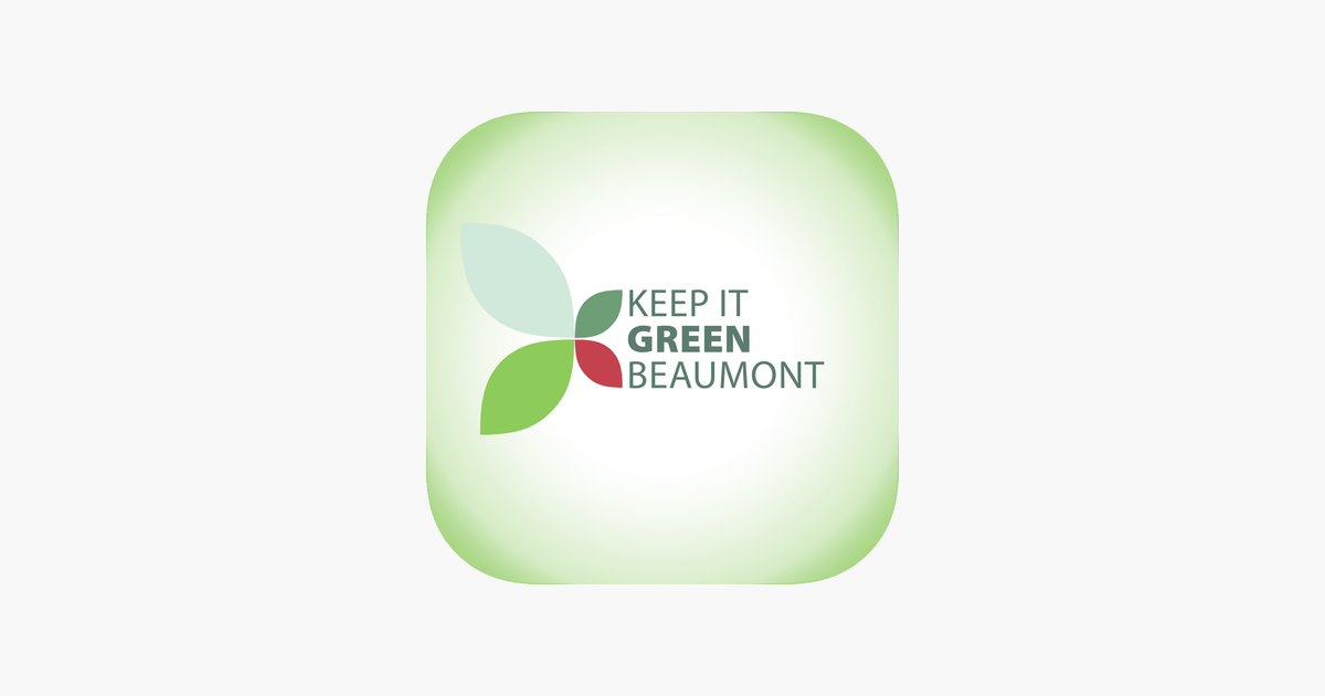 Town of Beaumont Logo - Keep It Green Beaumont on the App Store
