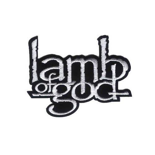 Lamb of God Logo - Lamb Of God Logo Cut Out Patch - Rockzone