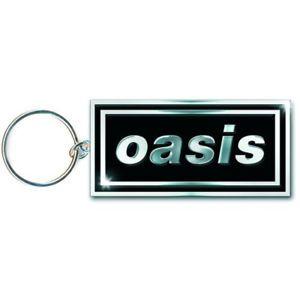 Gallagher Official Logo - Official OASIS Black Logo Keyring Key Chain Liam Noel Gallagher Band ...