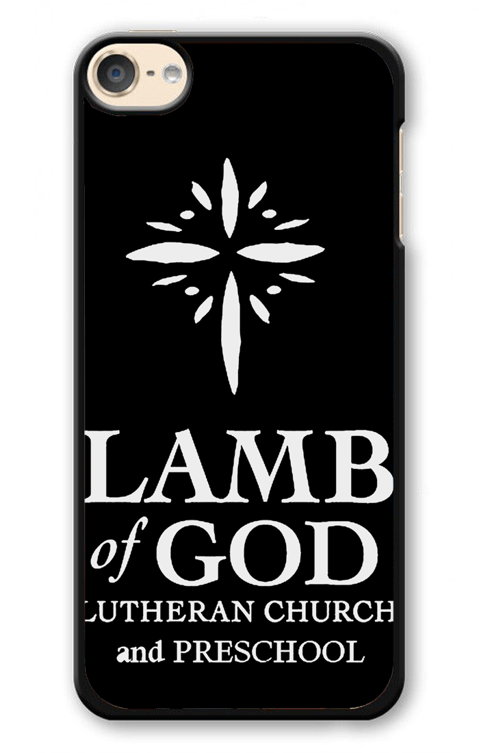 Lamb of God Logo - Lamb Of God Logo iPod 6 Case | Republicase – republicase