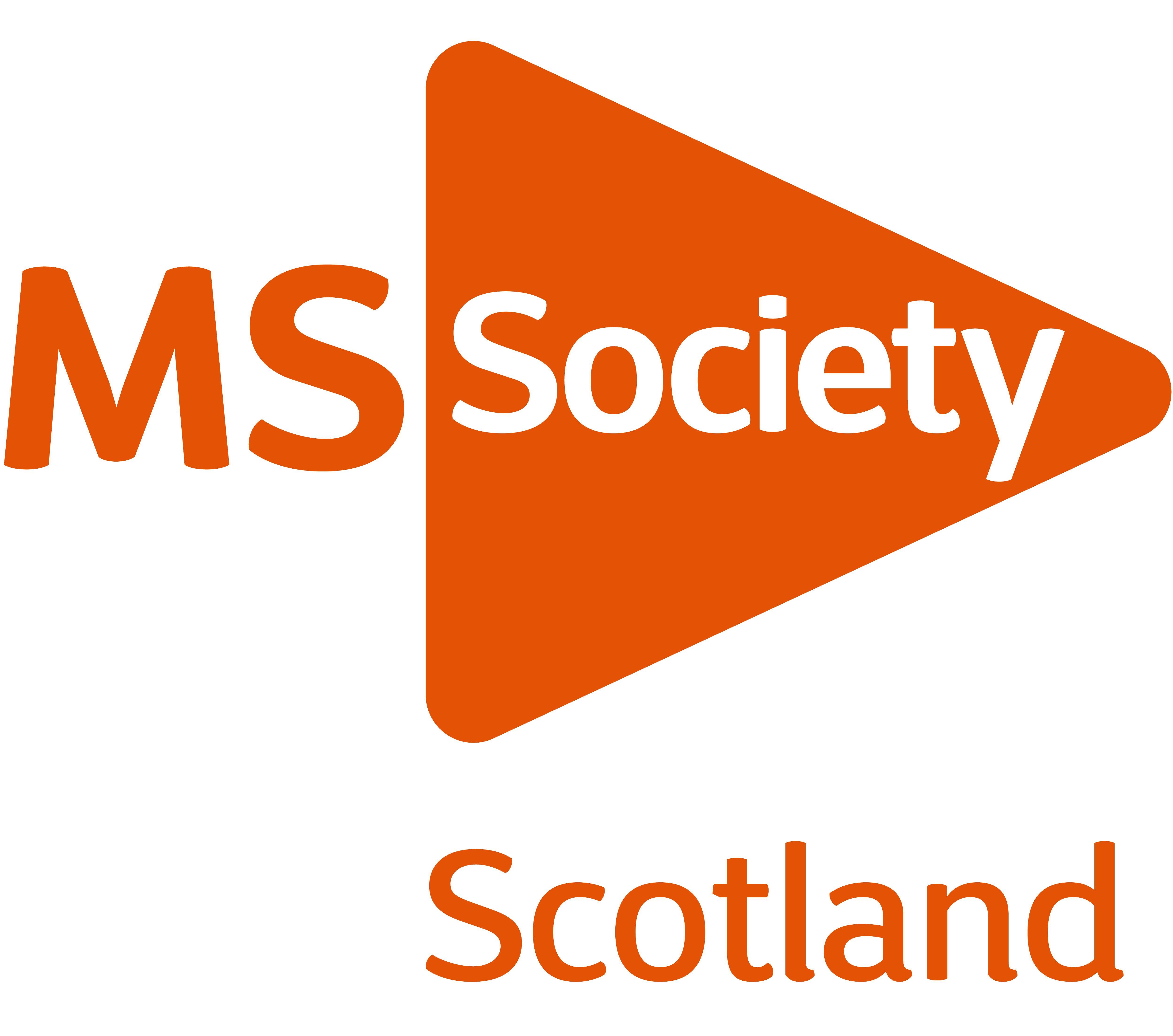 MS Logo - MS Society logo. Volunteer news and resources