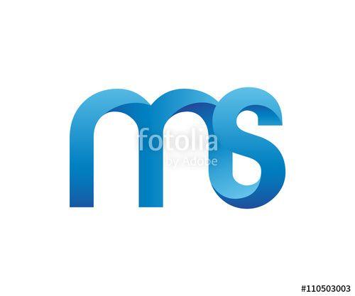 MS Logo - Colorful Letter M S Logo