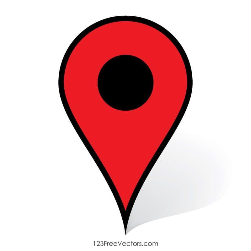 Google Maps Icon Logo - Google Maps Pin Icon. Resources. Map, Google maps icon, Google
