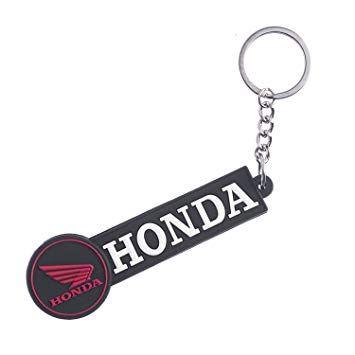 Honda Bike Logo - GCT Double Sided Honda Bike Logo Rubber Keychain for Car Bike Home ...